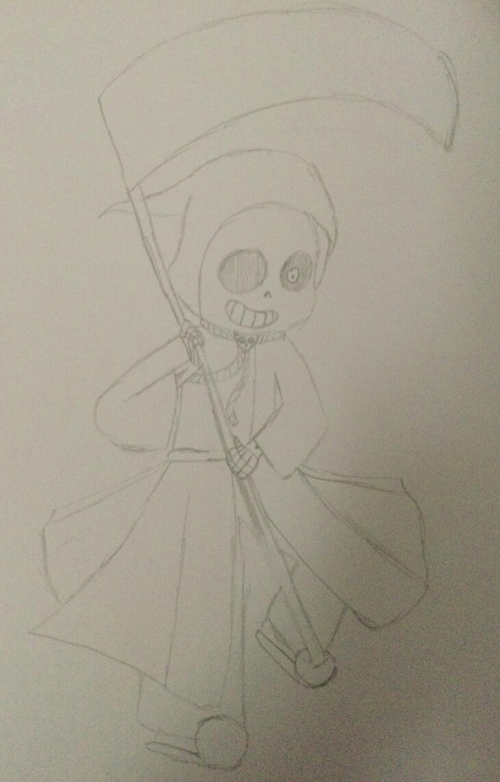 (2017) I tried more of a dramatic pose, but back then, my anatomy suck. So I really kind of mixed up everything, even the clothing folds. 😂