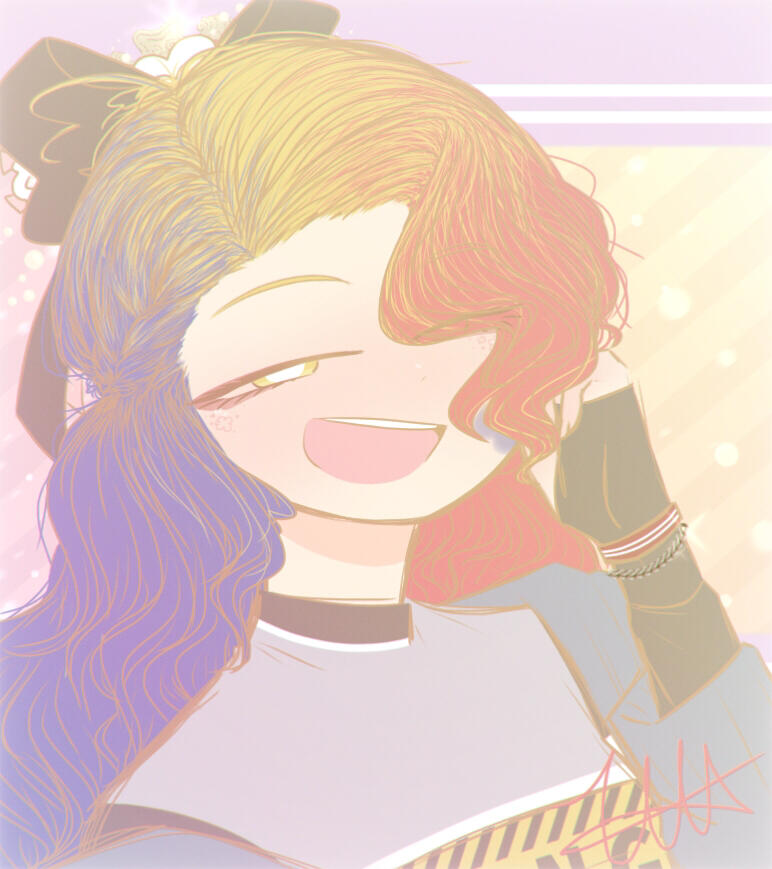 (2021) I tried to go back to drawing females again. I know well I can’t always draw males because I know it’s unfair. I did my best to try to draw them the best I could, it was a difficult challenge, even for the palette I’m practicing on (Pastel).