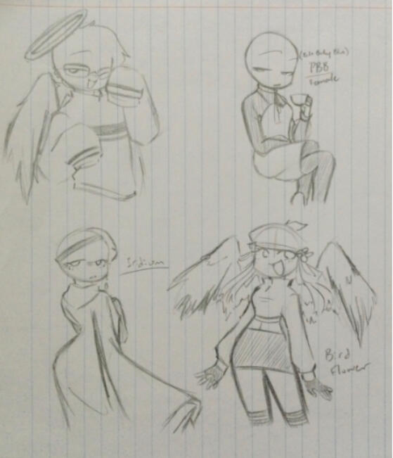 (Late 2020) I was getting way too used to drawing men, so I decided to do some female practices as I go along. Classic me coming in! I decided, “hey! No! I don’t want to draw female! It’s too hard- Continue drawing men now! 😀”